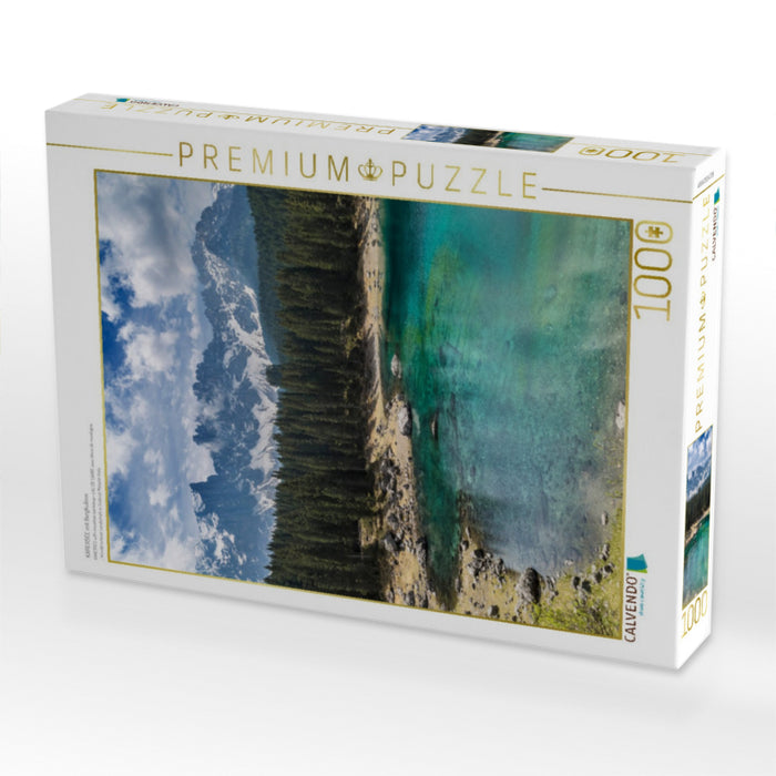 KARERSEE mit Bergkulisse - CALVENDO Foto-Puzzle'