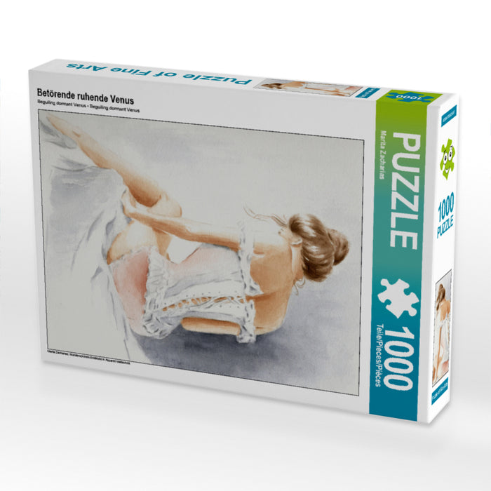 Betörende ruhende Venus 1000 Teile Puzzle hoch - CALVENDO Foto-Puzzle'