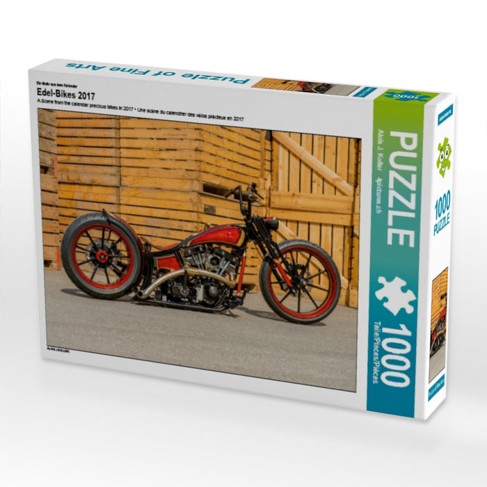Vélos nobles 2017 - Puzzle photo CALVENDO 