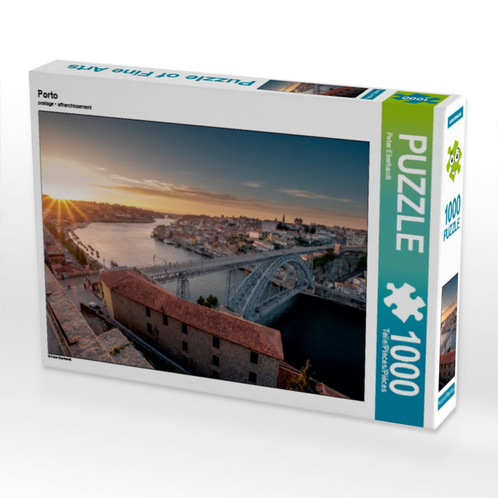 Porto 1000 Teile Puzzle quer - CALVENDO Foto-Puzzle'