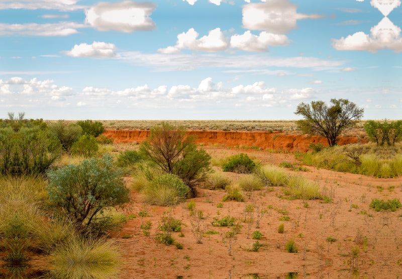 Premium Textil-Leinwand Australiens Outback