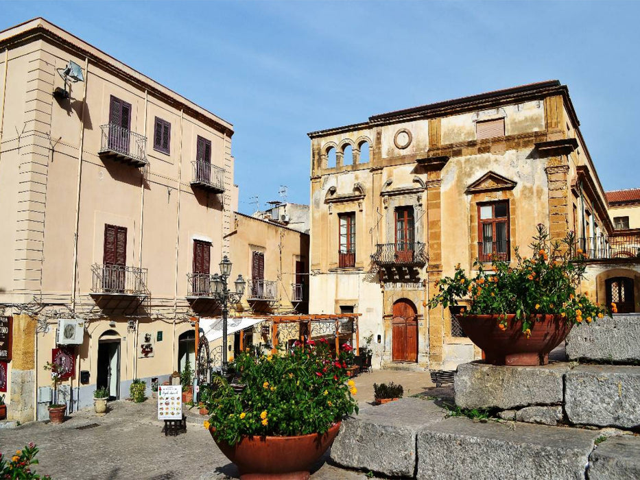 Cefalù, Piazza Duomo - CALVENDO Foto-Puzzle'