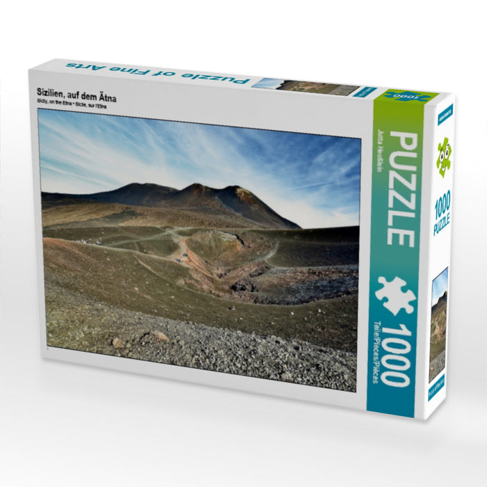 Sizilien, auf dem Ätna 1000 Teile Puzzle quer - CALVENDO Foto-Puzzle'