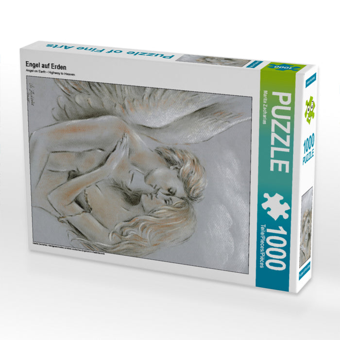 Engel auf Erden 2000 Teile Puzzle hoch - CALVENDO Foto-Puzzle'
