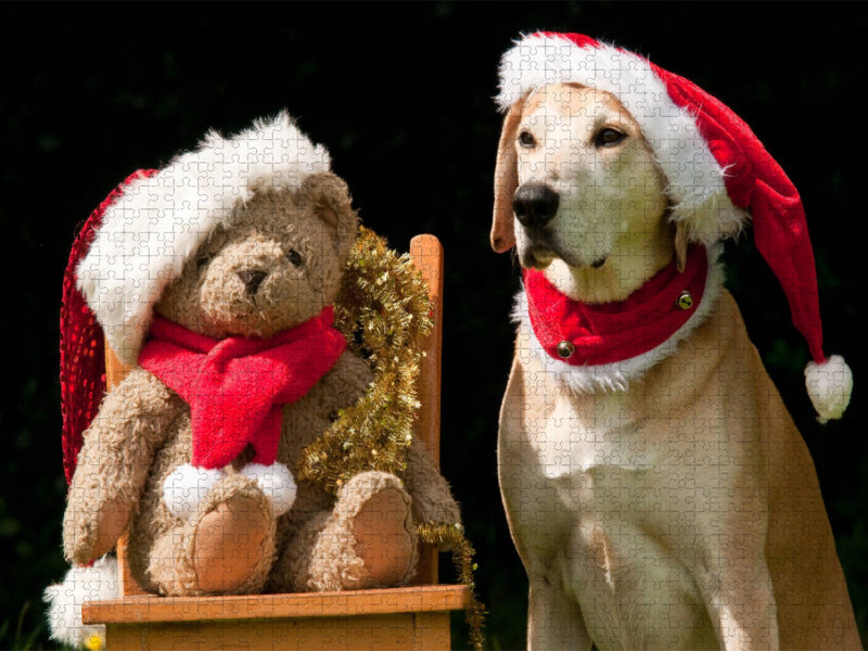 Frohe Weihnachten! - CALVENDO Foto-Puzzle'