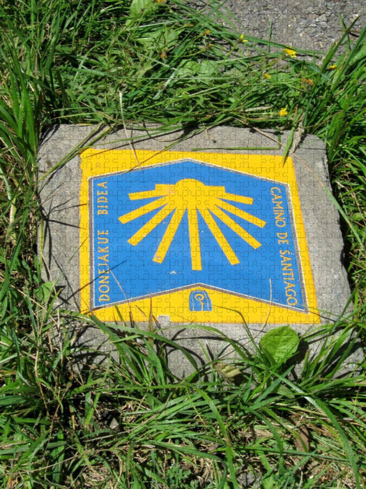 Ein Motiv aus dem Kalender Camino del norte - Wegzeichen - CALVENDO Foto-Puzzle'