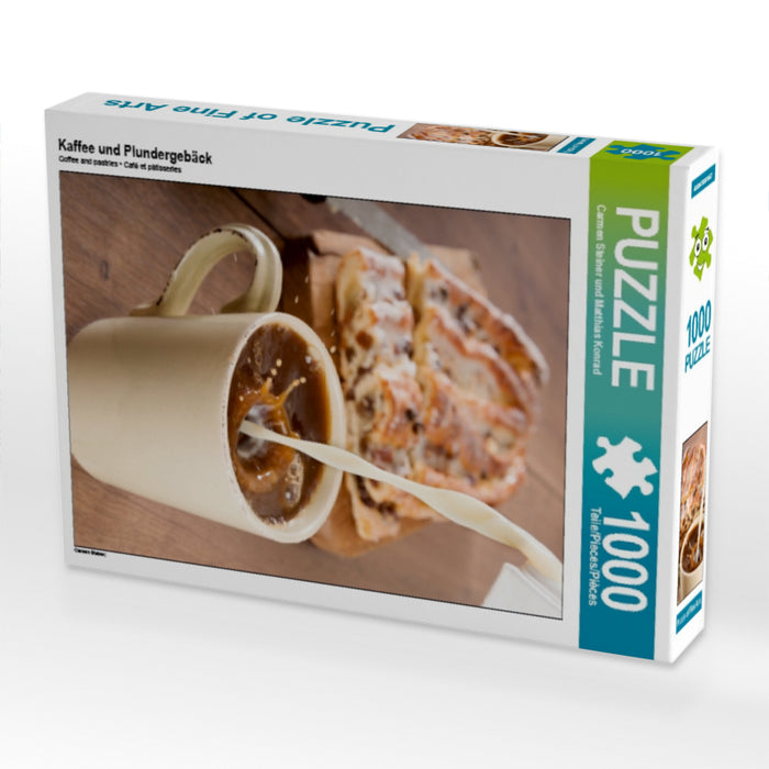 Coffee and Danish pastries - CALVENDO photo puzzle 