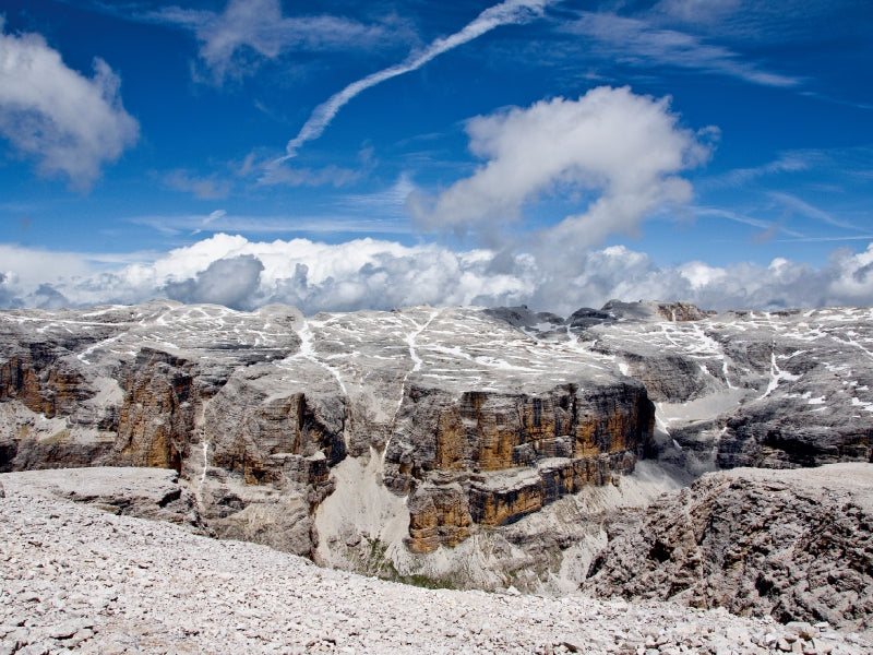 Sass Pordoi, Sella Group - CALVENDO photo puzzle 
