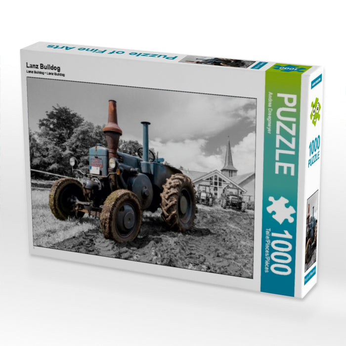 Lanz Bulldog 1000 Teile Puzzle quer - CALVENDO Foto-Puzzle'
