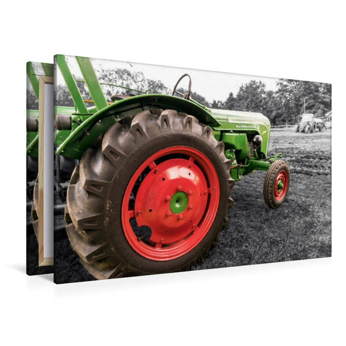 Premium Textil-Leinwand Allgaier