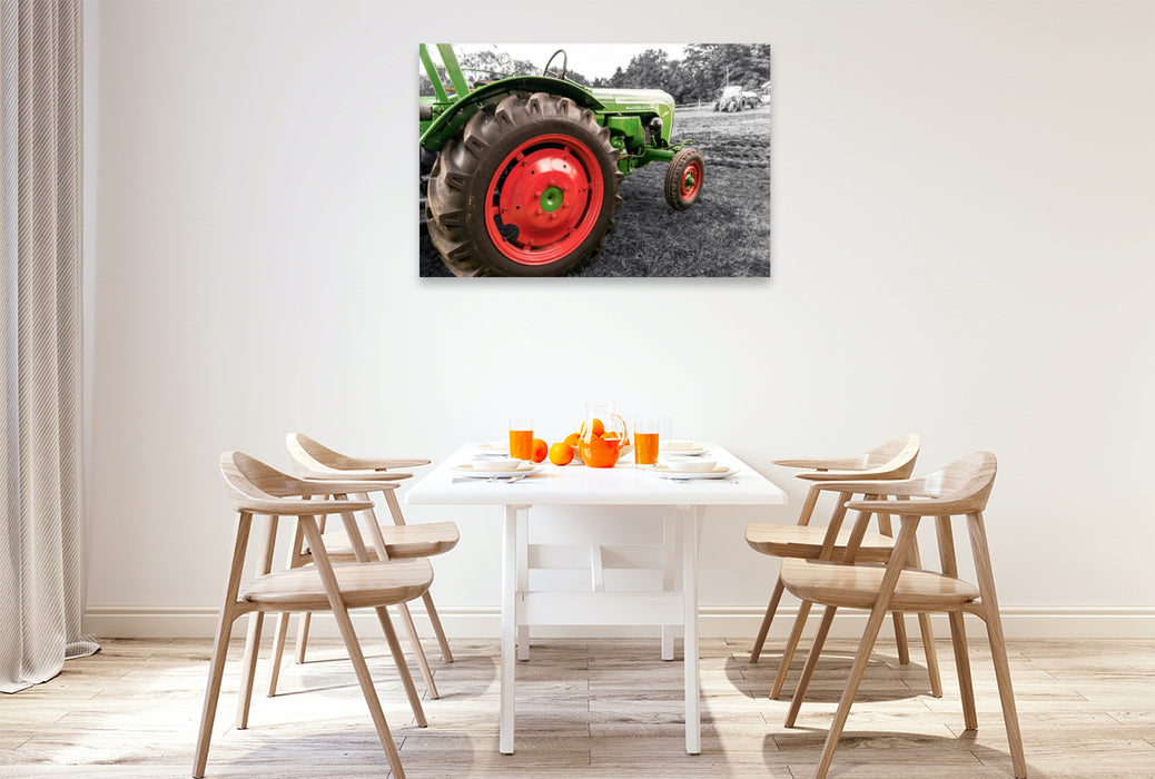 Premium Textil-Leinwand Allgaier