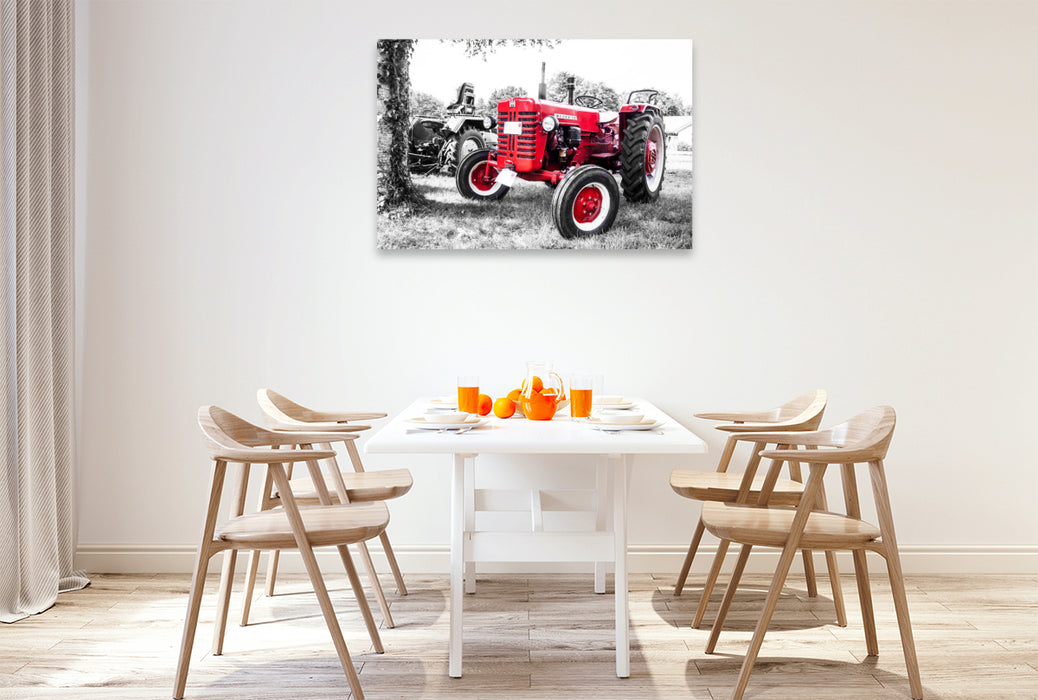 Premium Textil-Leinwand MC Cormick