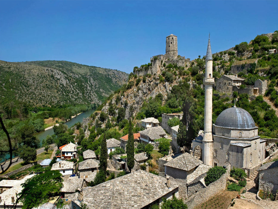 Pocitelj, Herzegowina - CALVENDO Foto-Puzzle'
