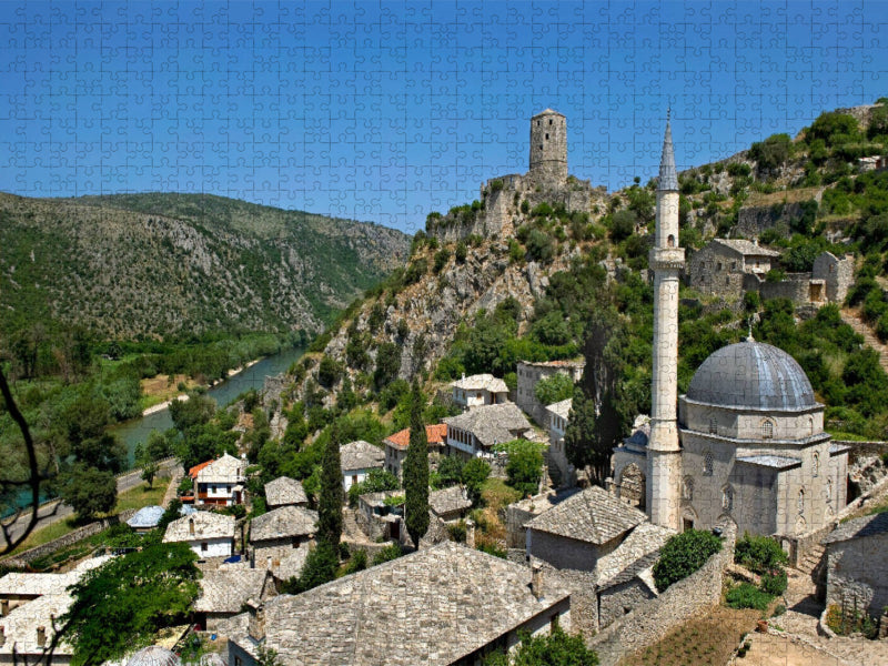 Pocitelj, Herzegowina - CALVENDO Foto-Puzzle'