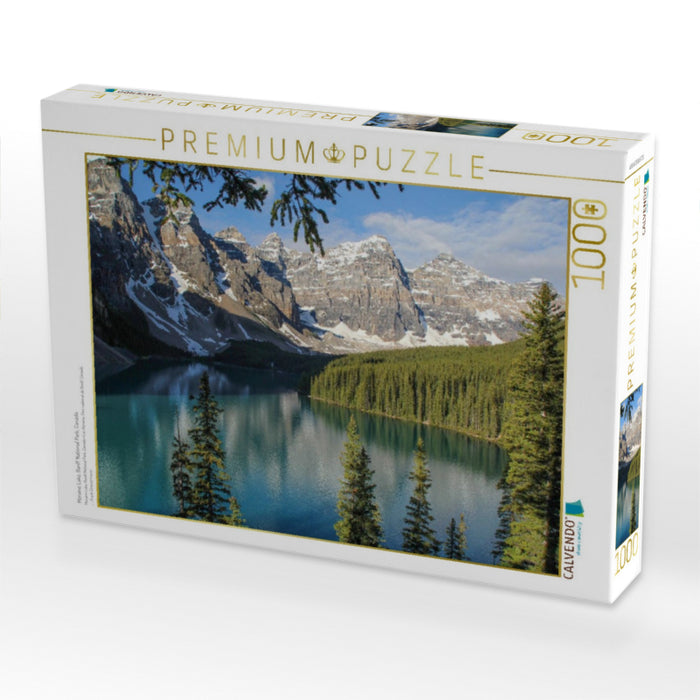 Moraine Lake, Banff National Park, Canada - CALVENDO Foto-Puzzle'