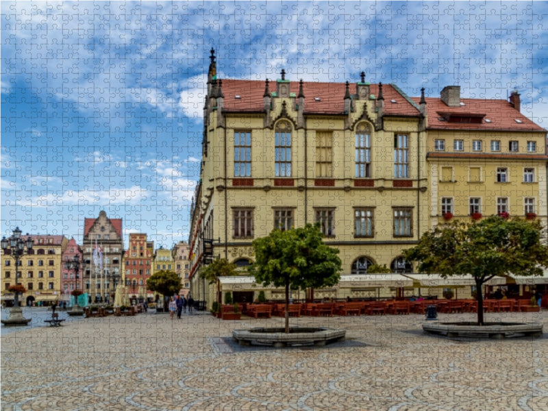 BRESLAU Großer Ring, Neues Rathaus 1000 Teile Puzzle quer - CALVENDO Foto-Puzzle'