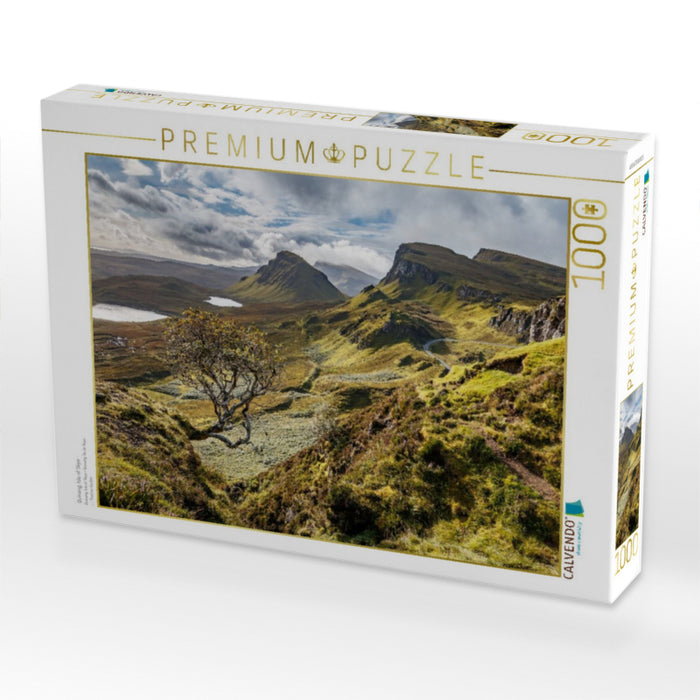 Quiraing, Isle of Skye - CALVENDO Foto-Puzzle'