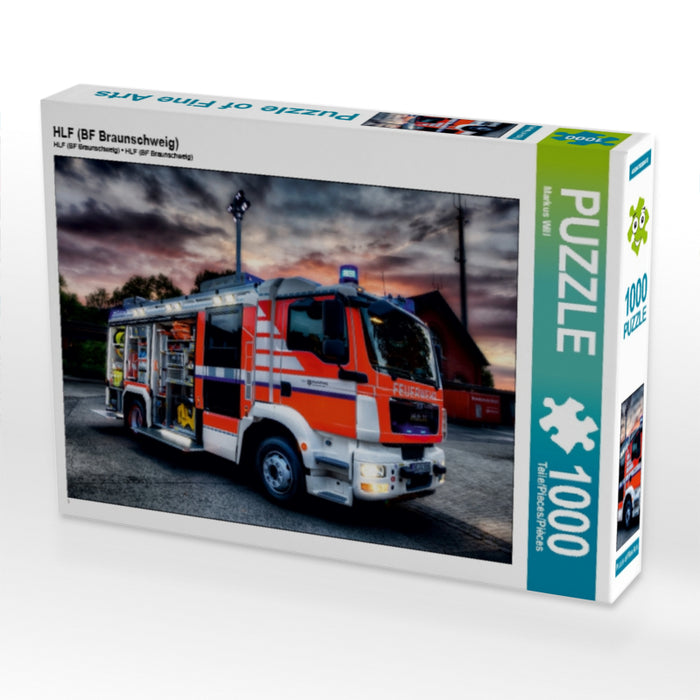 HLF (BF Braunschweig) - Puzzle photo CALVENDO 