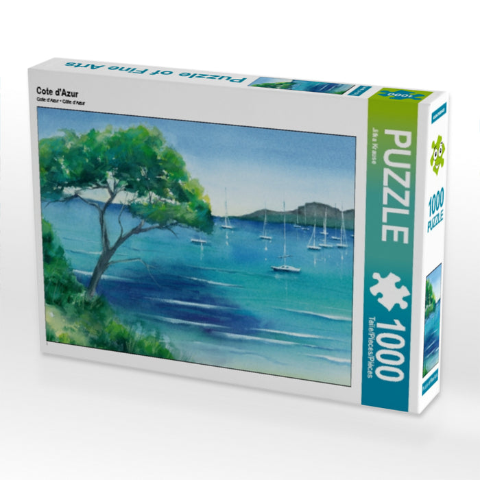 Cote d'Azur - CALVENDO photo puzzle 