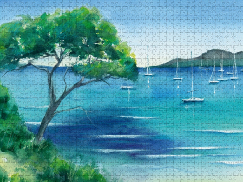 Cote d'Azur - CALVENDO photo puzzle 