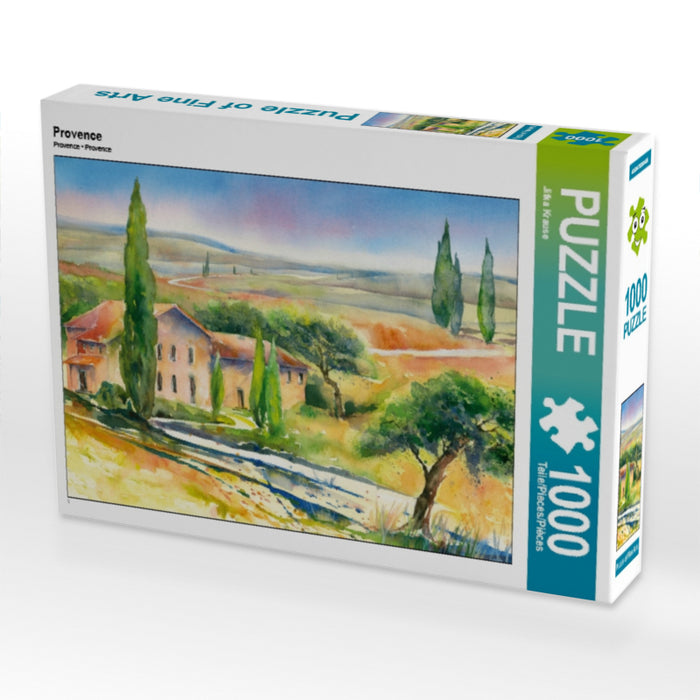 Provence 1000 Teile Puzzle quer - CALVENDO Foto-Puzzle'