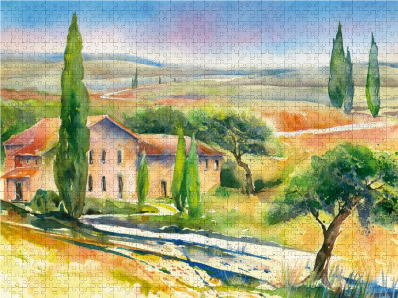 Provence 1000 Teile Puzzle quer - CALVENDO Foto-Puzzle'