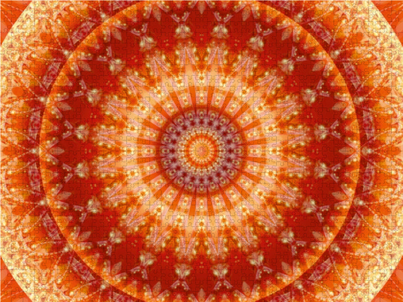Mandala joy of life - CALVENDO photo puzzle 