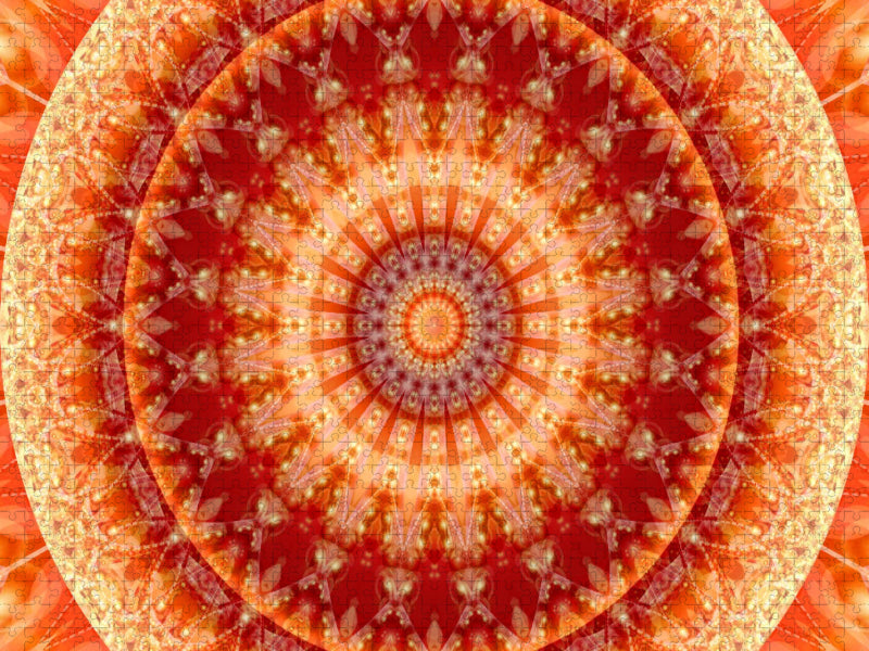 Mandala Lebensfreude - CALVENDO Foto-Puzzle'