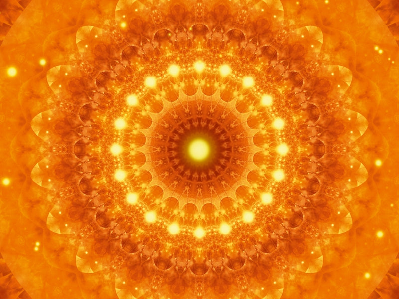 Mandala göttliche Kraft 1000 Teile Puzzle quer - CALVENDO Foto-Puzzle'