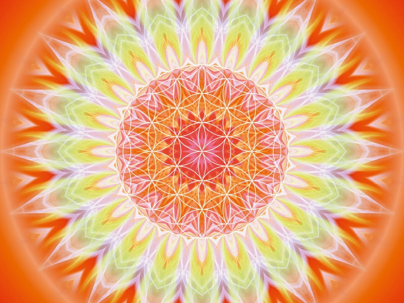 Mandala Gesundheit 1000 Teile Puzzle quer - CALVENDO Foto-Puzzle'