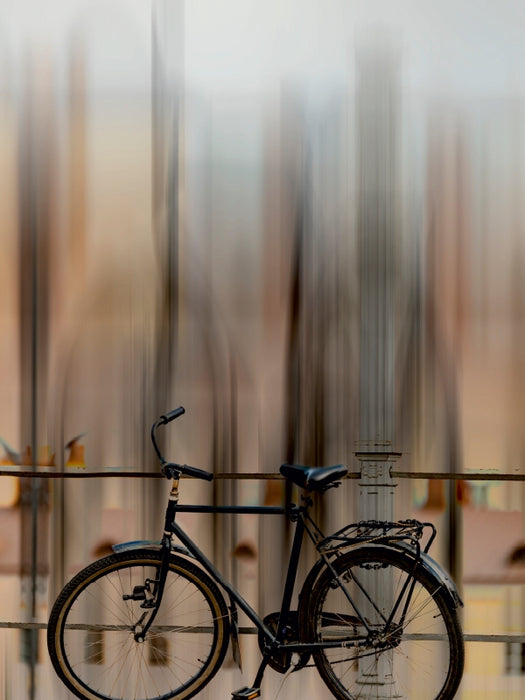 Fahrrad - abstrakt 1000 Teile Puzzle hoch - CALVENDO Foto-Puzzle'