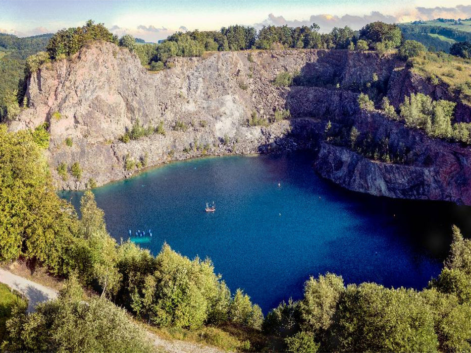 Blaue Lagune Brilon-Messinghausen - CALVENDO Foto-Puzzle'