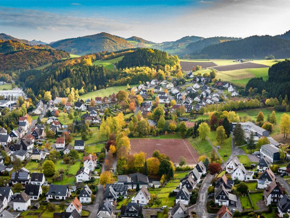 Herbstliches Brilon-Hoppecke - CALVENDO Foto-Puzzle'