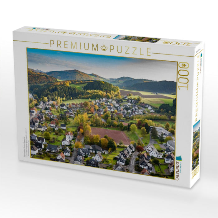 Herbstliches Brilon-Hoppecke - CALVENDO Foto-Puzzle'