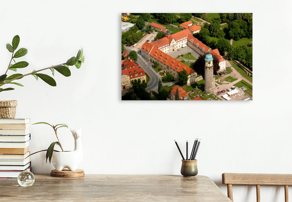 Premium Textil-Leinwand Premium Textil-Leinwand 75 cm x 50 cm quer Ein Motiv aus dem Kalender ARNSTADT - Die älteste Stadt in den neuen Bundesländern