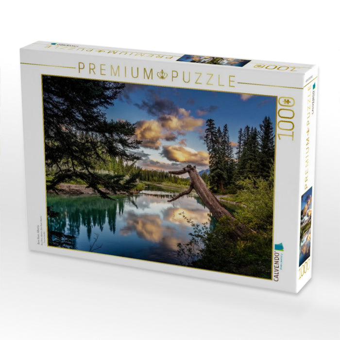 Bow River, Alberta - CALVENDO Foto-Puzzle'