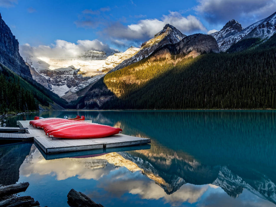 Lake Louise, Alberta - CALVENDO Foto-Puzzle'