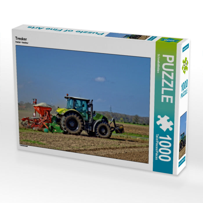 Trecker 1000 Teile Puzzle quer - CALVENDO Foto-Puzzle'