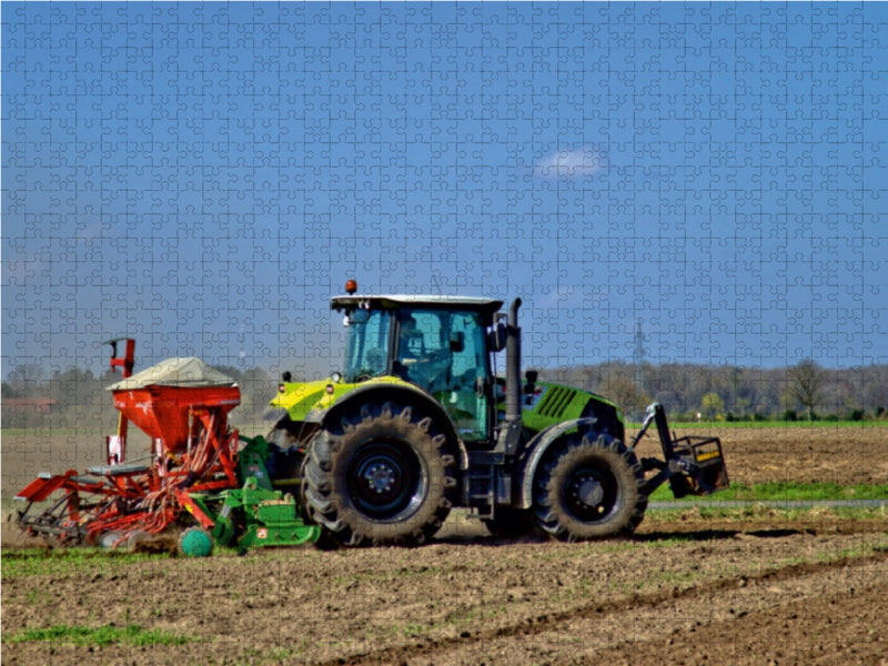 Trecker 1000 Teile Puzzle quer - CALVENDO Foto-Puzzle'