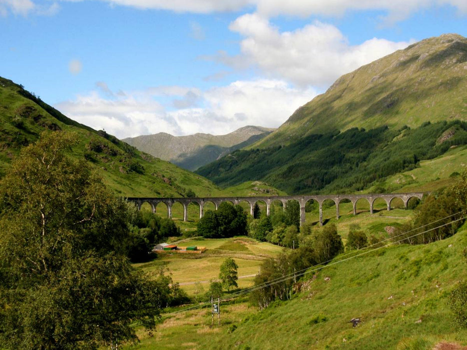 Glenfinnan Viaduct - Loch Shiel - CALVENDO Foto-Puzzle'