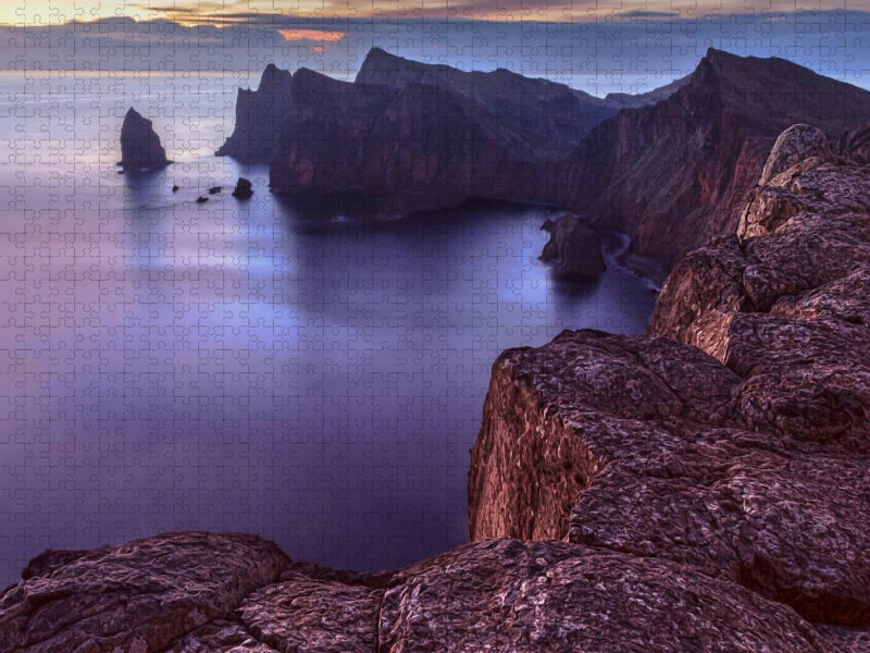 Morgendämmerung auf Madeira - CALVENDO Foto-Puzzle'