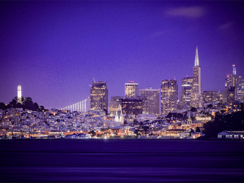 Die Skyline von San Francisco - CALVENDO Foto-Puzzle'