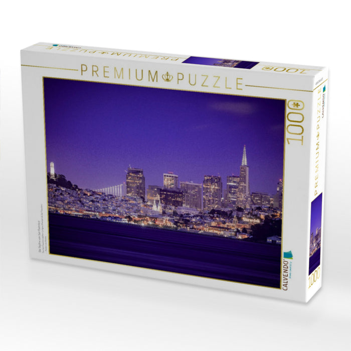 Die Skyline von San Francisco - CALVENDO Foto-Puzzle'