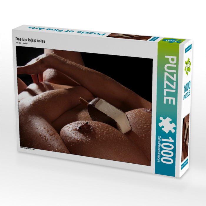 Das Eis is(s)t heiss 2000 Teile Puzzle hoch - CALVENDO Foto-Puzzle'