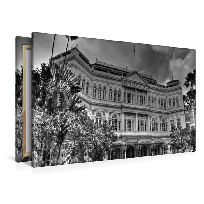 Premium Textil-Leinwand Raffles Hotel