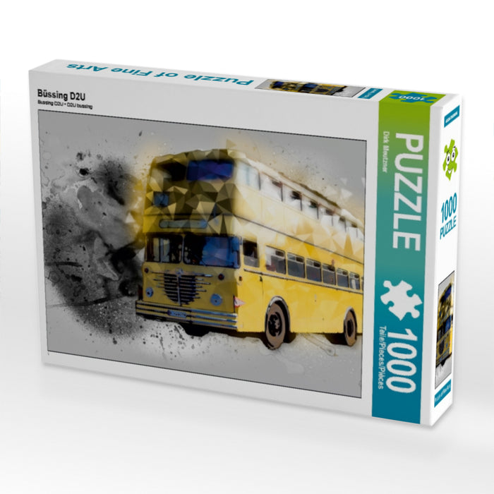 Büssing D2U 1000 Teile Puzzle quer - CALVENDO Foto-Puzzle'