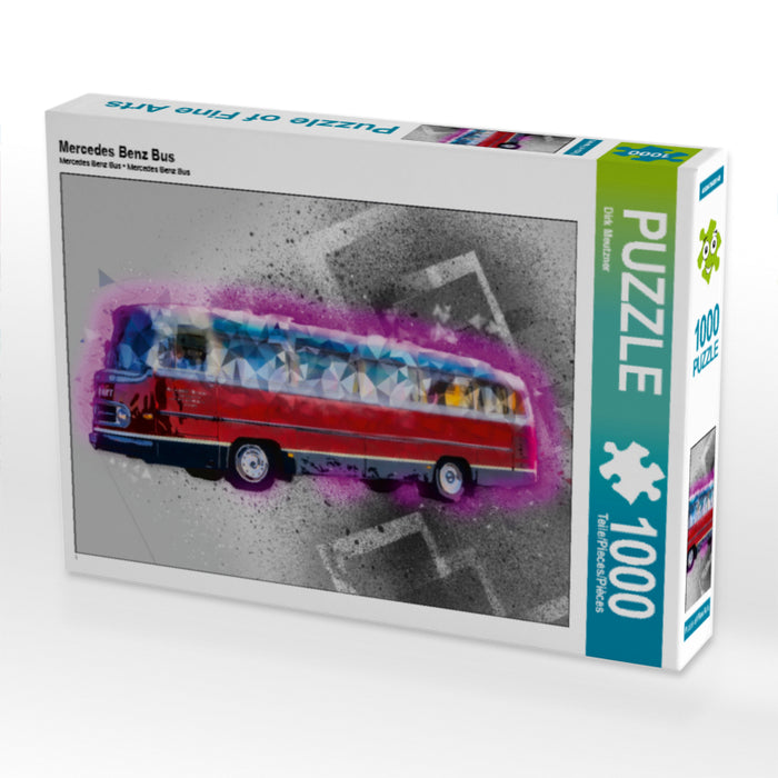 Mercedes Benz Bus - CALVENDO photo puzzle 