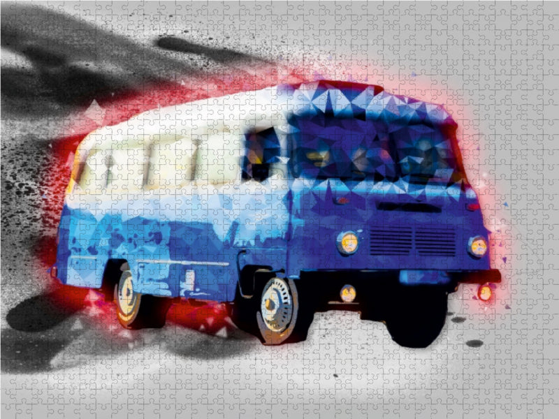 Robur Bus - CALVENDO photo puzzle