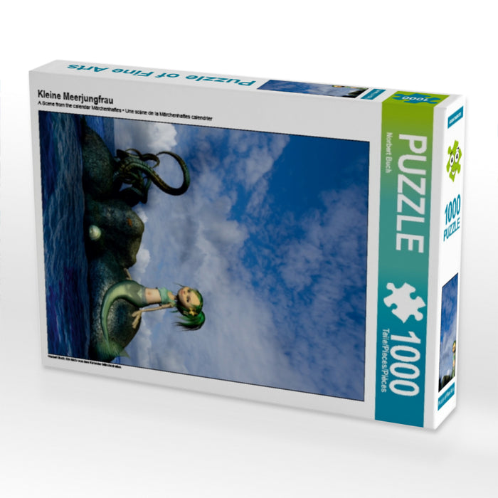 Kleine Meerjungfrau 1000 Teile Puzzle hoch - CALVENDO Foto-Puzzle'