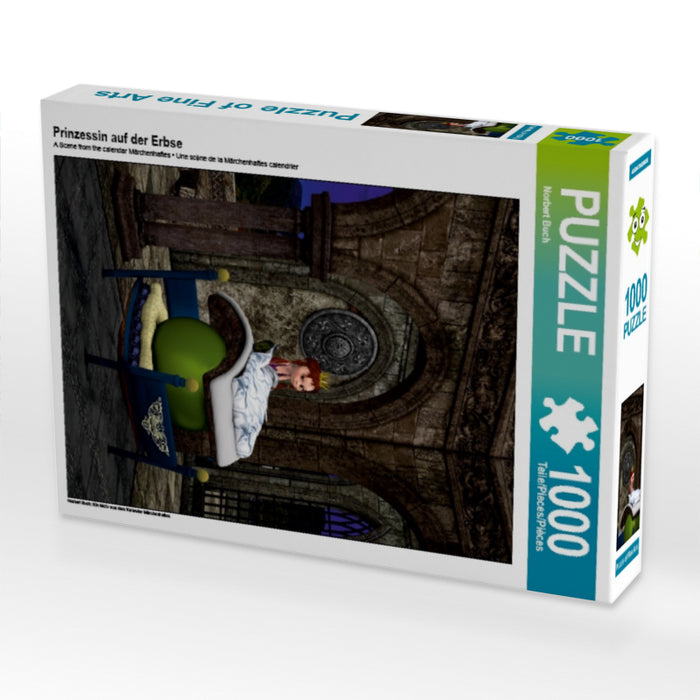 Prinzessin auf der Erbse 1000 Teile Puzzle hoch - CALVENDO Foto-Puzzle'